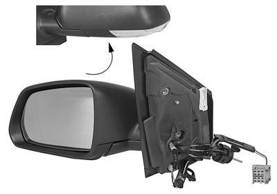 spiegel, rechts VW Polo, 2005-2009