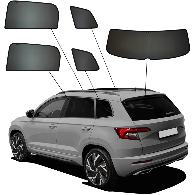 SunClip Zicht- & Zonwering  Skoda Karoq (NU) 2017-