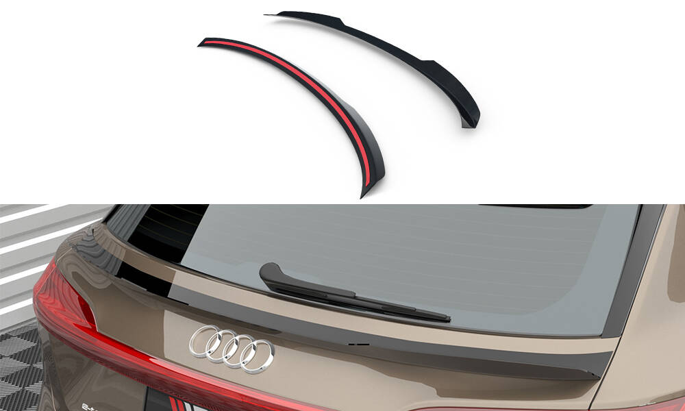Spoiler Cap Audi e-tron Maxton Glanzend zwart