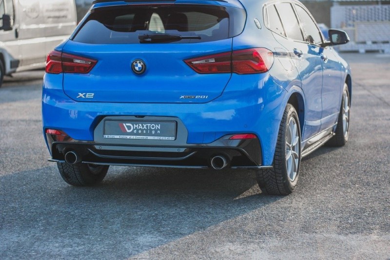 Achterzij Spoilers BMW X2 F39 M-Pack Glanzend Zwart