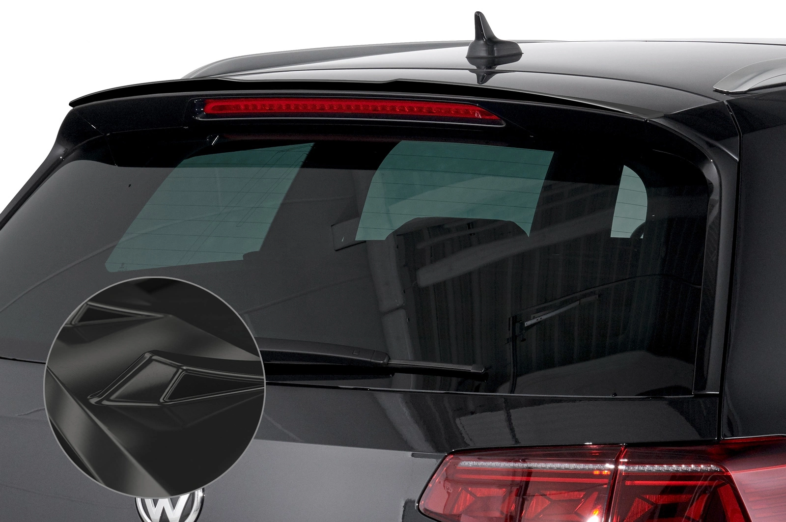 Achterspoiler voor VW Passat B8 Typ 3G Variant Glans Zwart (2014–heden) – CSR Automotive