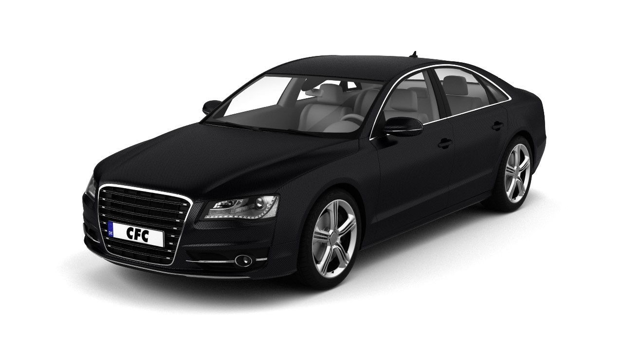 Car wrap folie CFC Designfolie carbon-black 122x100cm