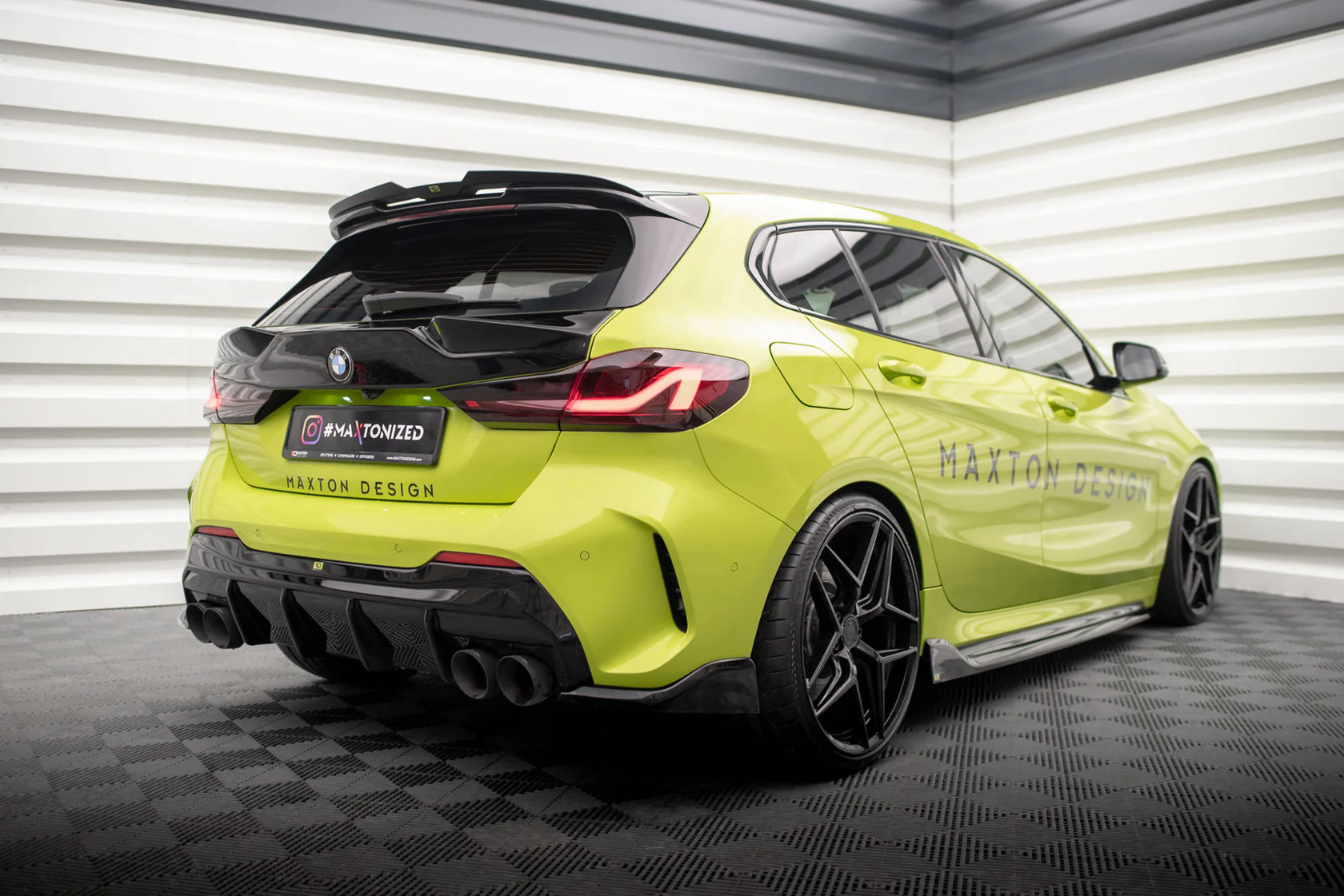 Diffuser V.3 BMW M135i F40 + Milltek Sport Exhaust