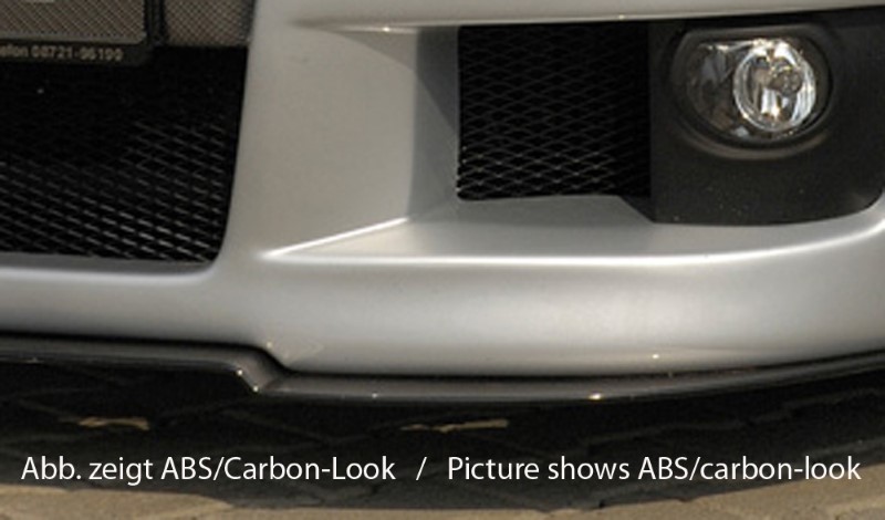 Spoilerzwaard voor Voorbumper Audi A3 8P R-frame Rieger