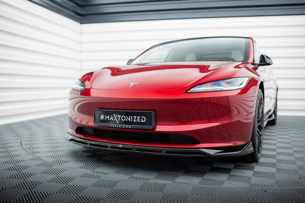 Voorspoiler V.1 Tesla Model 3 Project Highland (Facelift)
