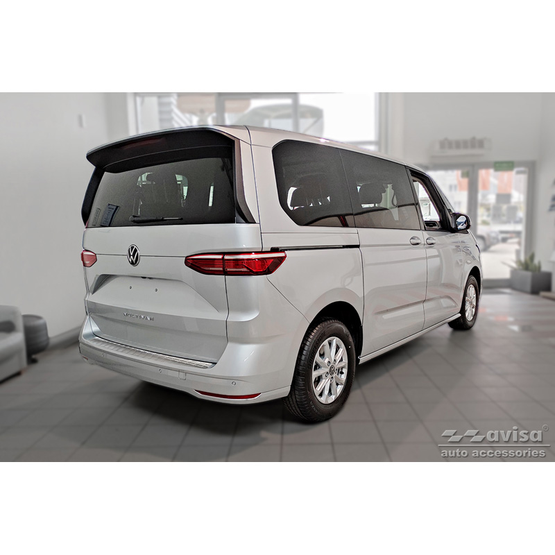 RVS Achterbumperprotector  Volkswagen Multivan T7 2021- - 'Ribs'