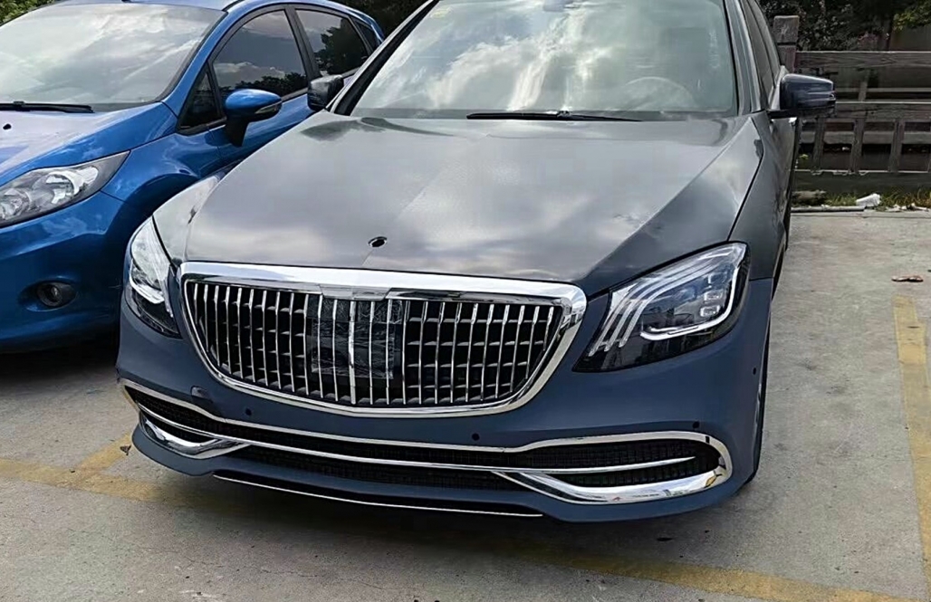 Bodykit Mercedes S Klasse W221 Conversie S Klasse Maybach W222 Design