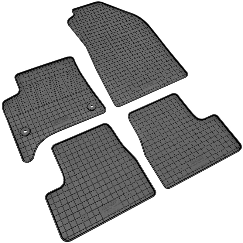 CIKCAR Rubber matten  Fiat Grande Panda MHEV 2025- (4-delig + montagesysteem)