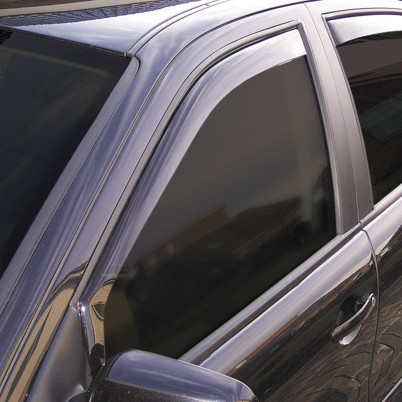Zijwindschermen Dark  Volkswagen Amarok 2/4-deurs 2010-2022