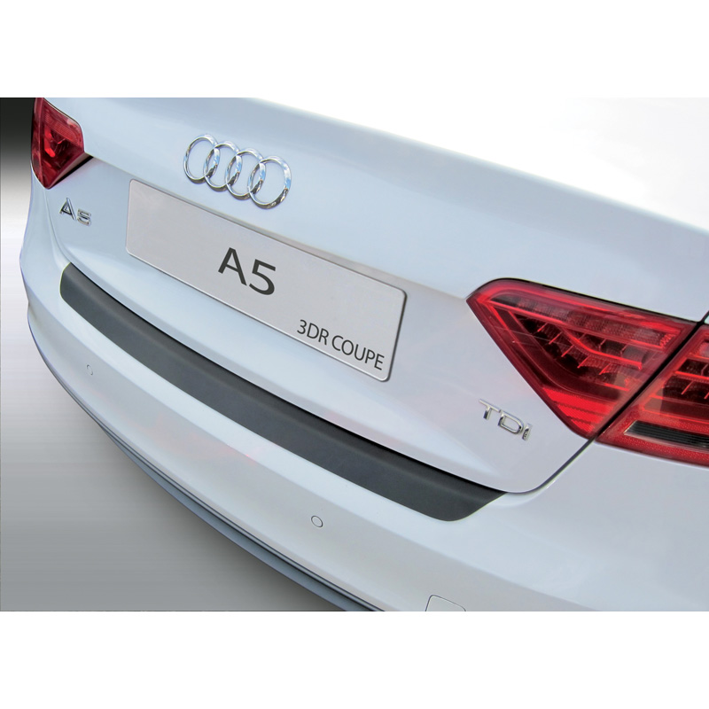 ABS Achterbumper beschermlijst  Audi A5 Coupe 9/2011-7/2016 Zwart