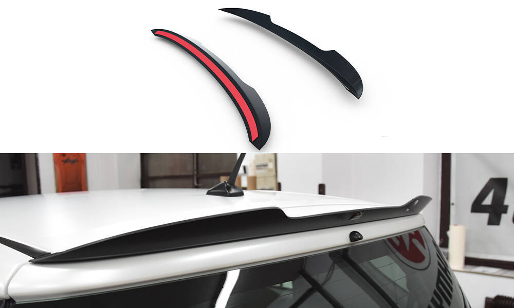Spoiler Cap Toyota IQ Glans Zwart Maxton
