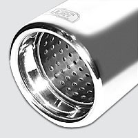 Einddemper Honda Civic Sedan 1996-2001 RVS eindstuk 100mm rond