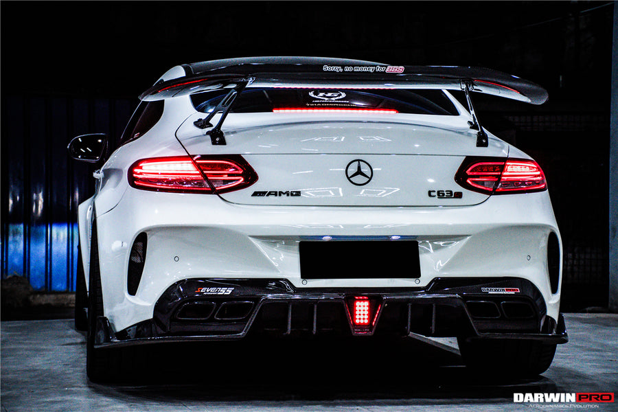 Mercedes Benz W205 C63/S AMG Coupe IMP Style Deels Carbon Fiber Full Body Kit 2015-2018