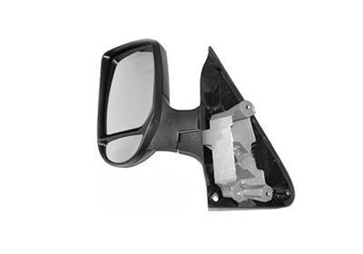 spiegel, ULO, bol glas, korte arm, elektr verstelb, verwarmd, re