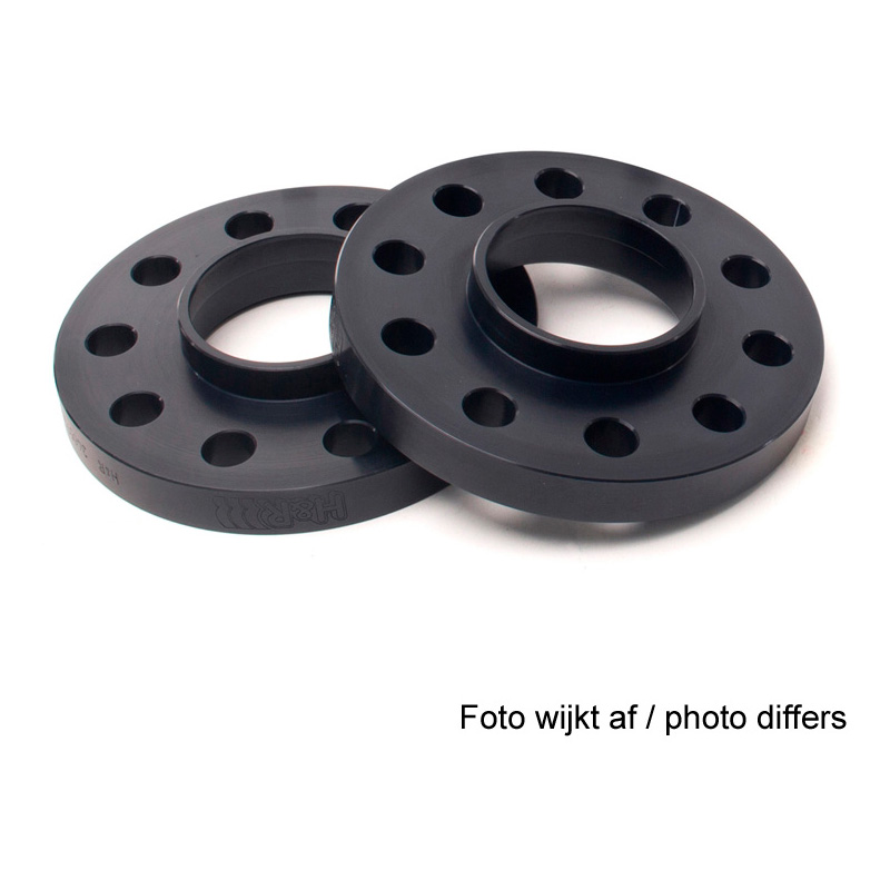 H&R DR-Systeem Spoorverbrederset 46mm per as - Steekmaat 5x112 - Naaf 66,5mm - Boutmaat M14x1,5 -   Audi - Zwart