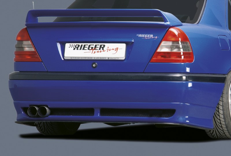 Achterbumper Diffusor Mercedes W202 vanaf 06.97 Rieger