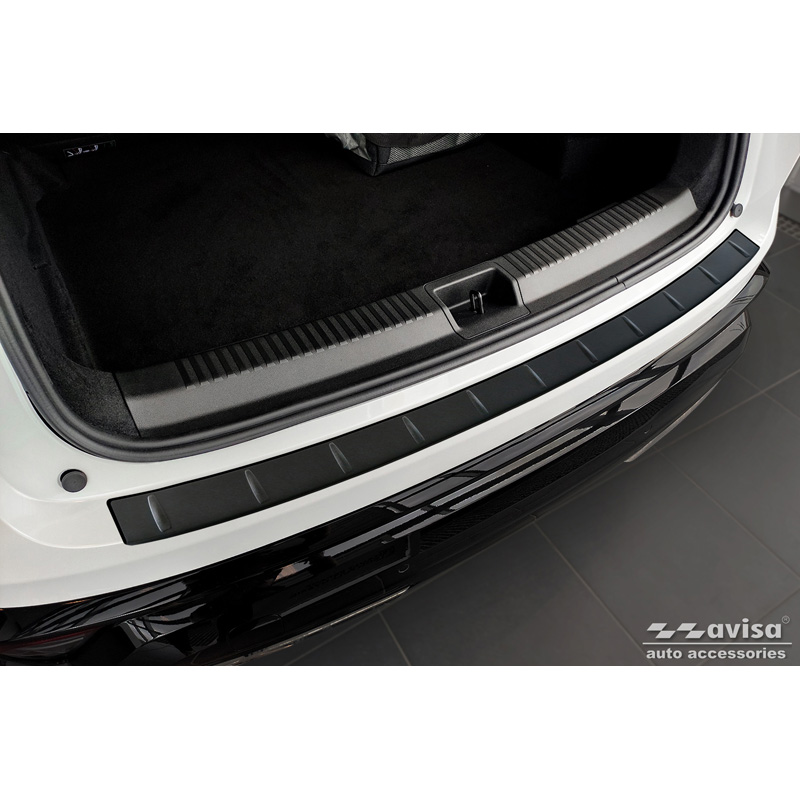 Matzwart RVS Achterbumperprotector  Renault Espace VI E-Tech Hybrid 2023- 'Ribs'