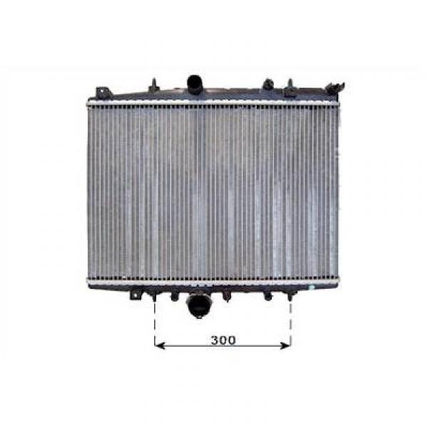 Radiator P406/C5 99-04 380x558 2.0I/2.0 HdI +AC
