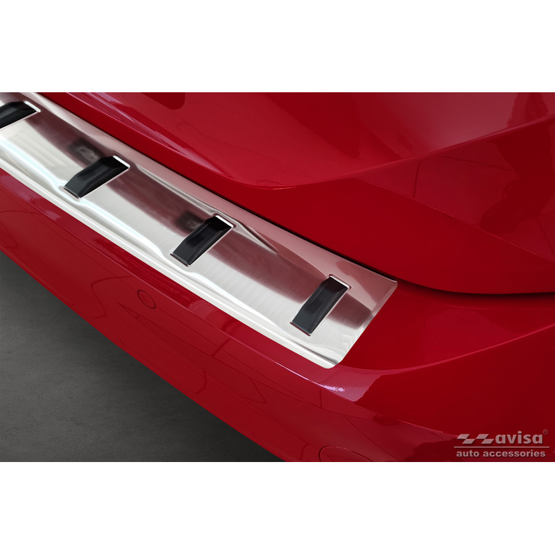 RVS Achterbumperprotector  Volkswagen Passat Variant 2014-2019 & Facelift 2019-2023 (incl. R-Line/Alltrack) 'STRONG EDITION'