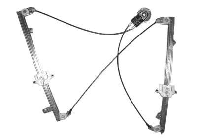 raammechanisme, handbediend, voor, links Citroen Berlingo, 2002-