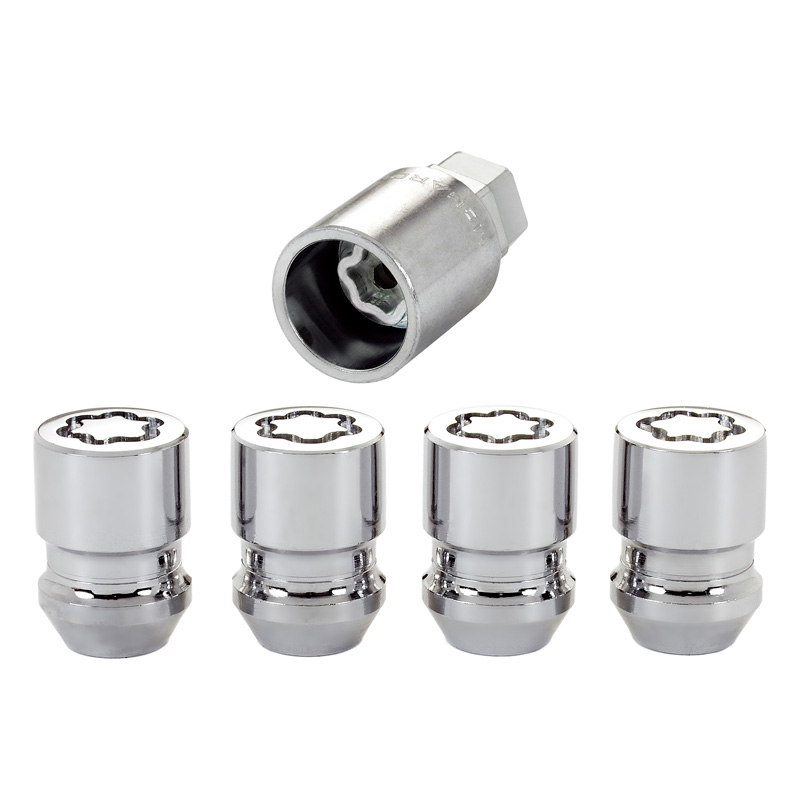 McGard Slotmoerenset M12x1.25 - Konisch - Lengte 32.5mm (21mm kop)