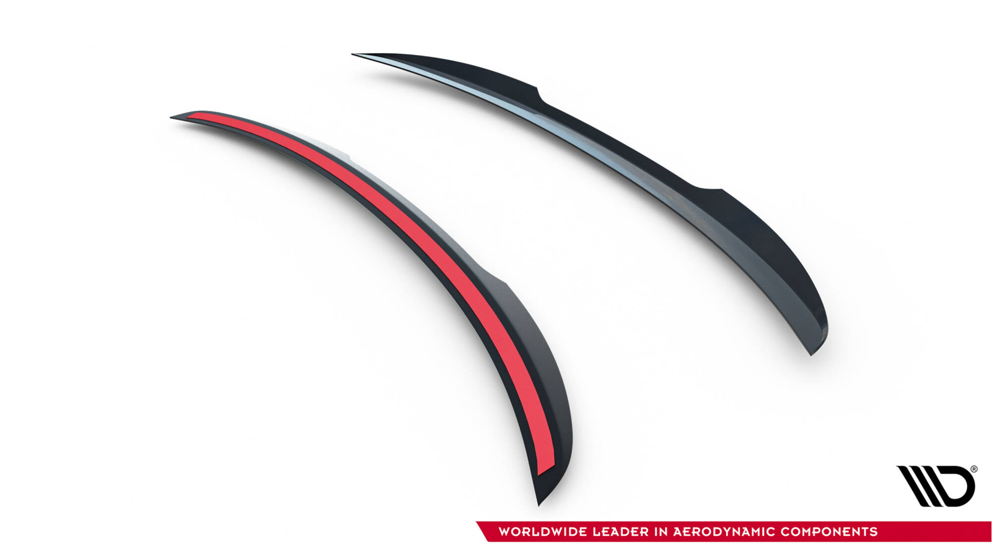 Spoiler Cap Porsche 911 Turbo S Sport Package 992 Maxton Glanzend zwart