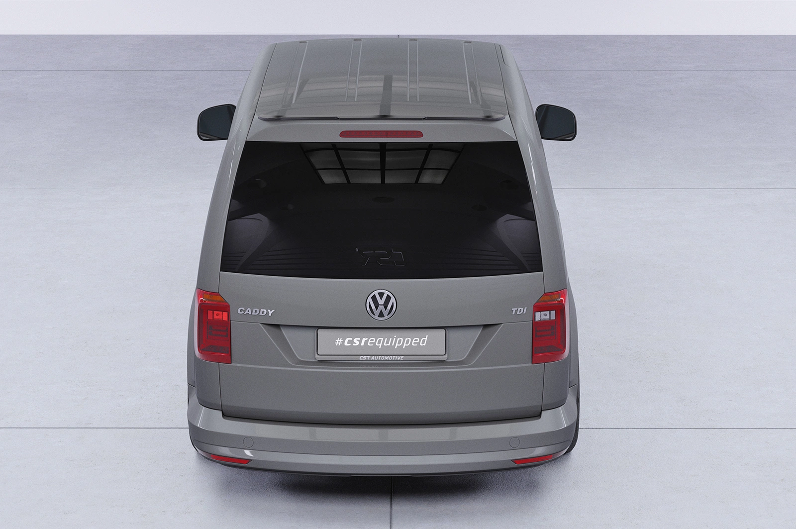 Achterspoiler VW Caddy 4 (Typ SA) Glans Zwart – CSR Automotive