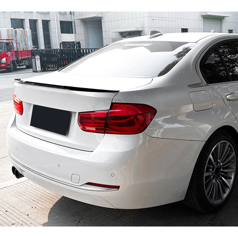 Achterspoiler  BMW 3-Serie F30 Sedan 2012-2019 (ABS Glanzend zwart)