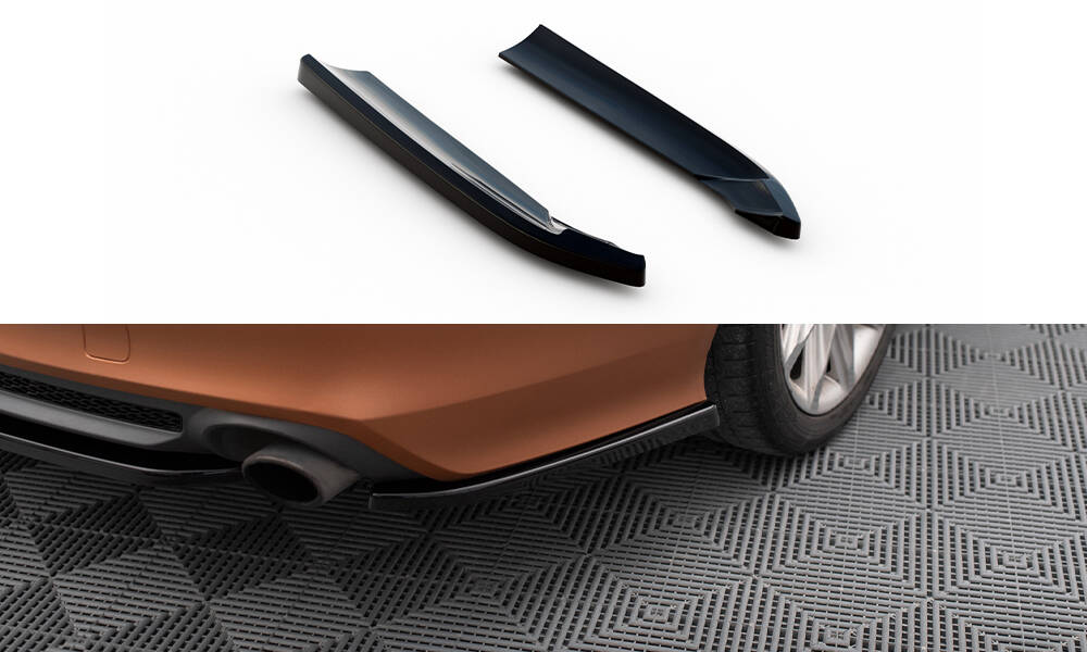 Zijdiffuser Audi A7 C7 Maxton Glans Zwart