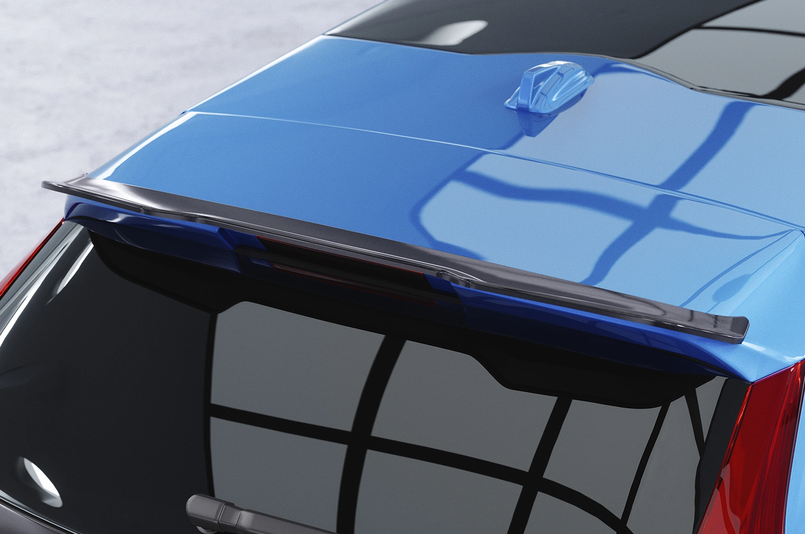 Achterspoiler Volvo V40 R-Design glans zwart CSR