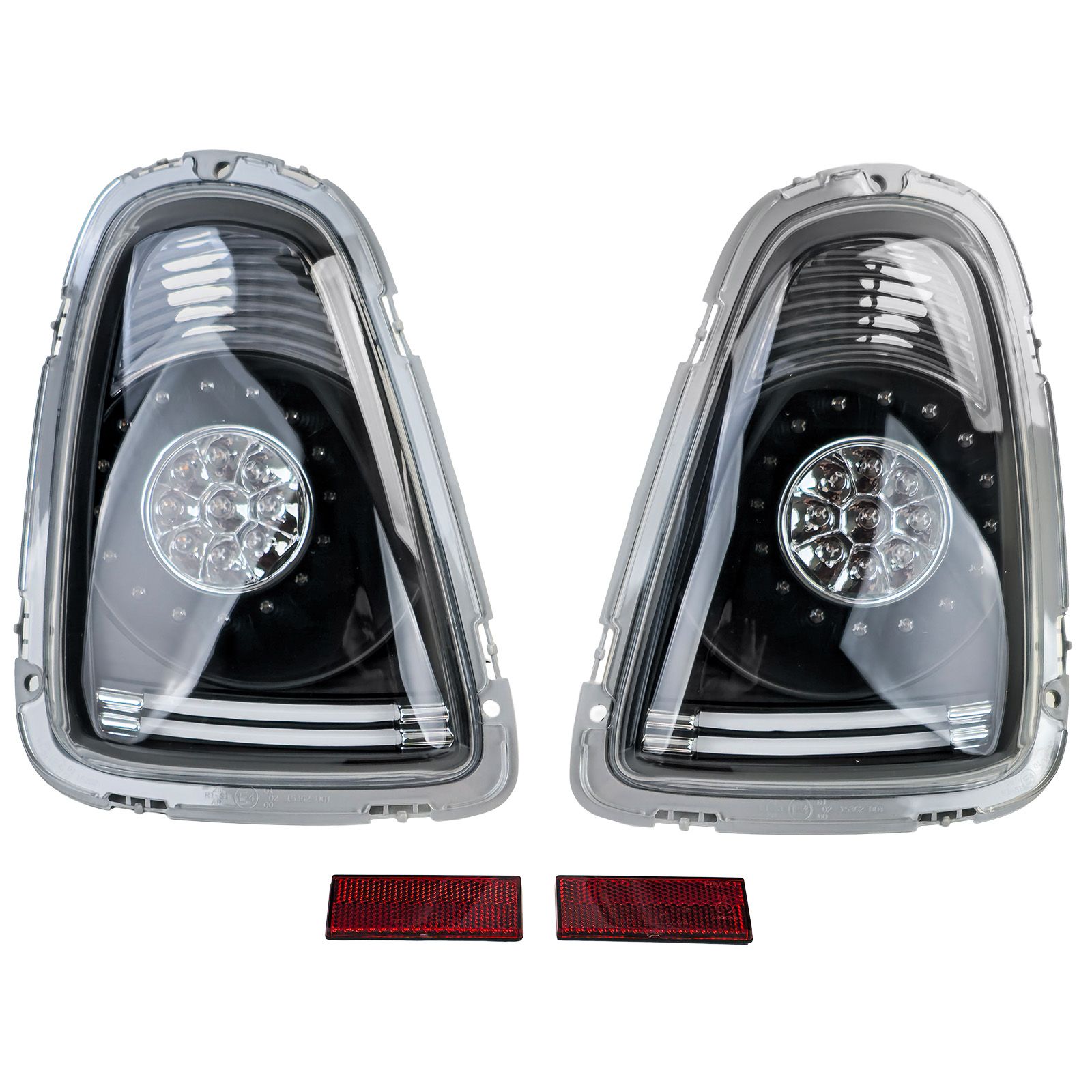 Achterlichten MINI R56 06-10 zwart LED