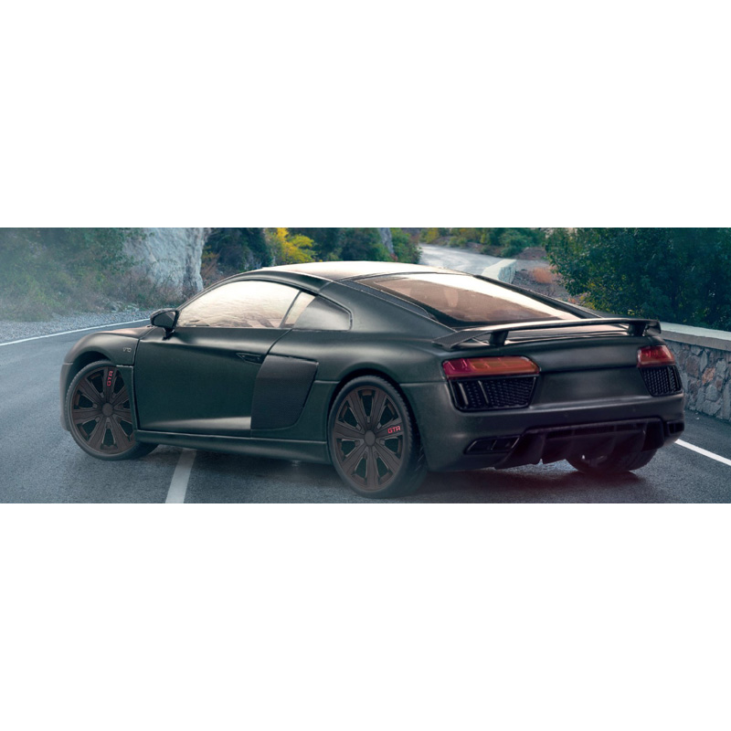 4-Delige J-Tec Wieldoppenset GTR Carbon 14-inch zwart
