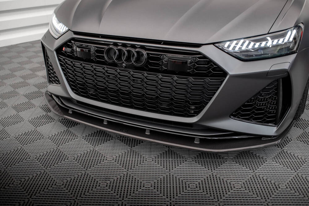 Set Carbon Fiber Splitters Audi RS6 C8