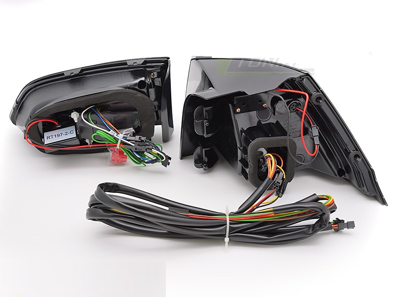 Achterlichten VW Golf VII Variant 12- Zwart/Smoke G8 Look LED Tube