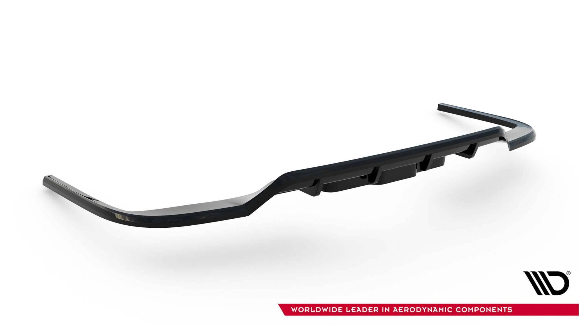 Achter Diffuser Volkswagen Multivan Long T7 Maxton Glanzend zwart