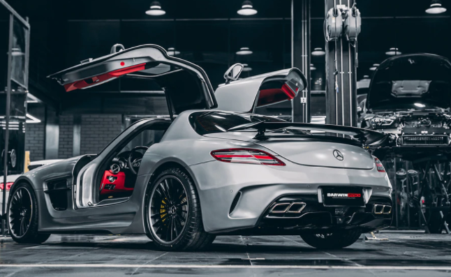Mercedes Benz W197 SLS AMG BKSS Style Full Body Kit 2010-2015