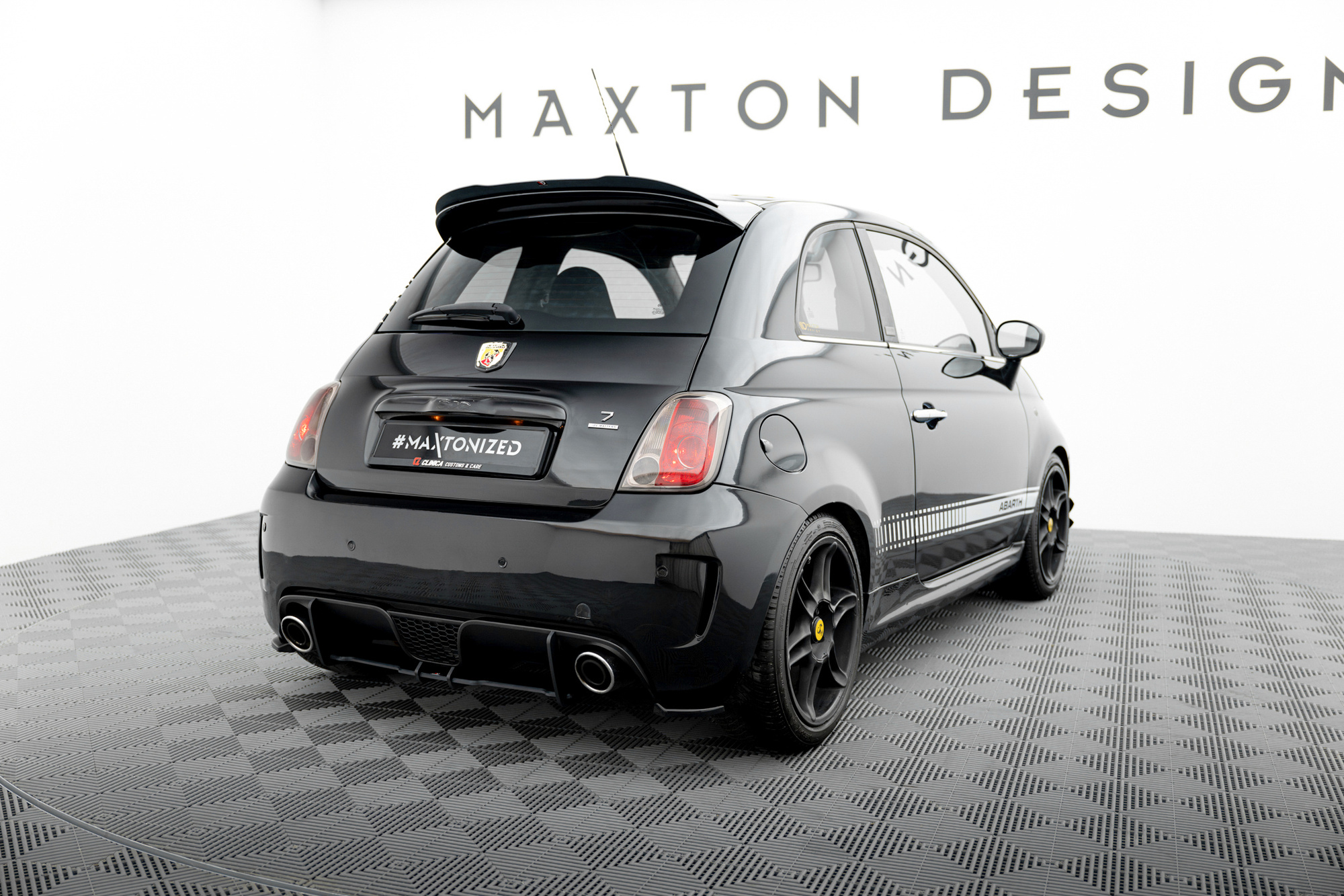 Achterzij Spoilers Abarth 500 MK1 Maxton