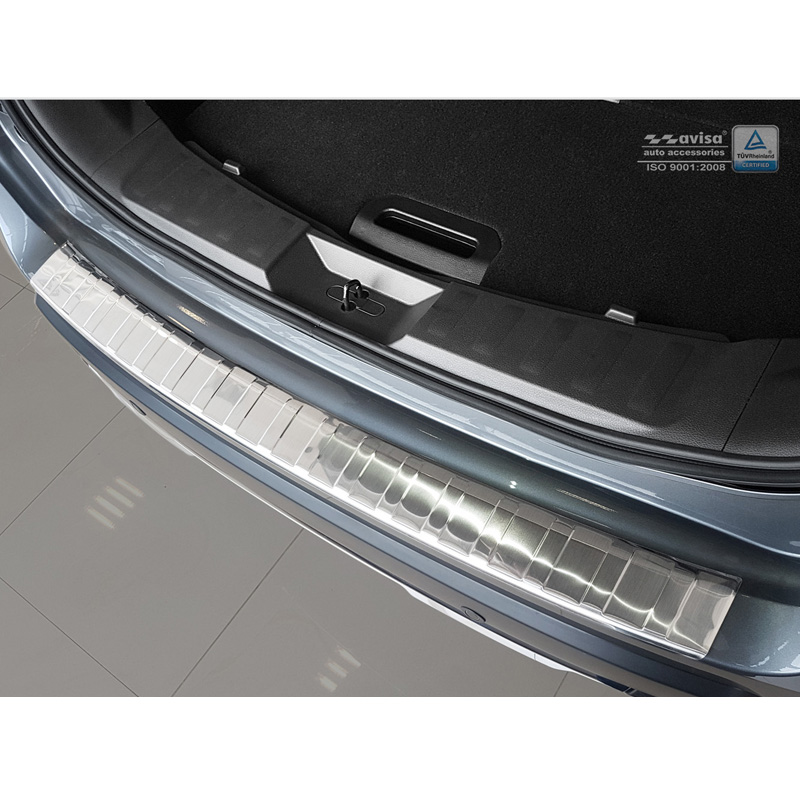 RVS Achterbumperprotector  Nissan X-Trail III (T32) Facelift 2017-2021 'Ribs'