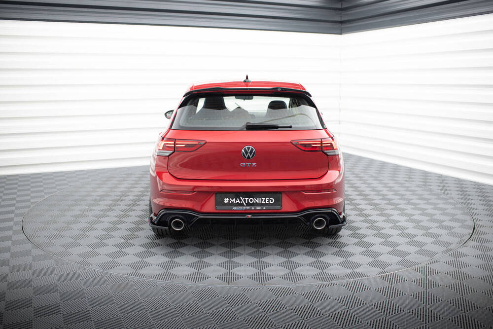 Diffuser VW Golf GTE MK8 + Zwarte Uitlaatsierstukken