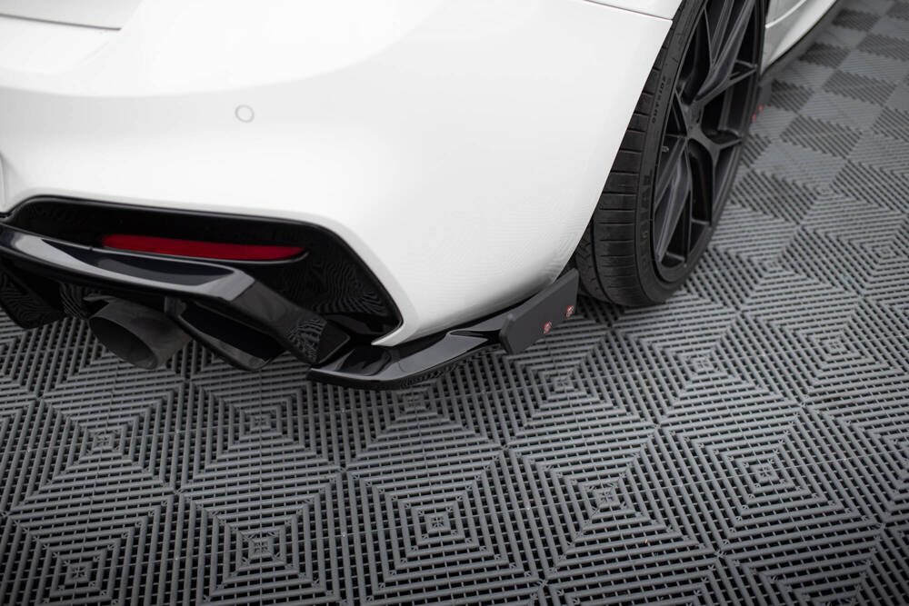 Achterzij Spoilers V.5 + Flaps BMW 1 M-pack / M140i F20 Facelift