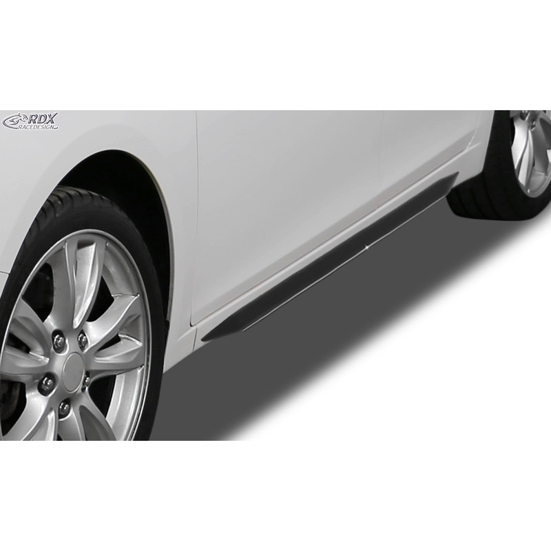 Sideskirts 'Slim'  Dacia Logan II 2012-2017 (incl. MCV) (ABS zwart glanzend)