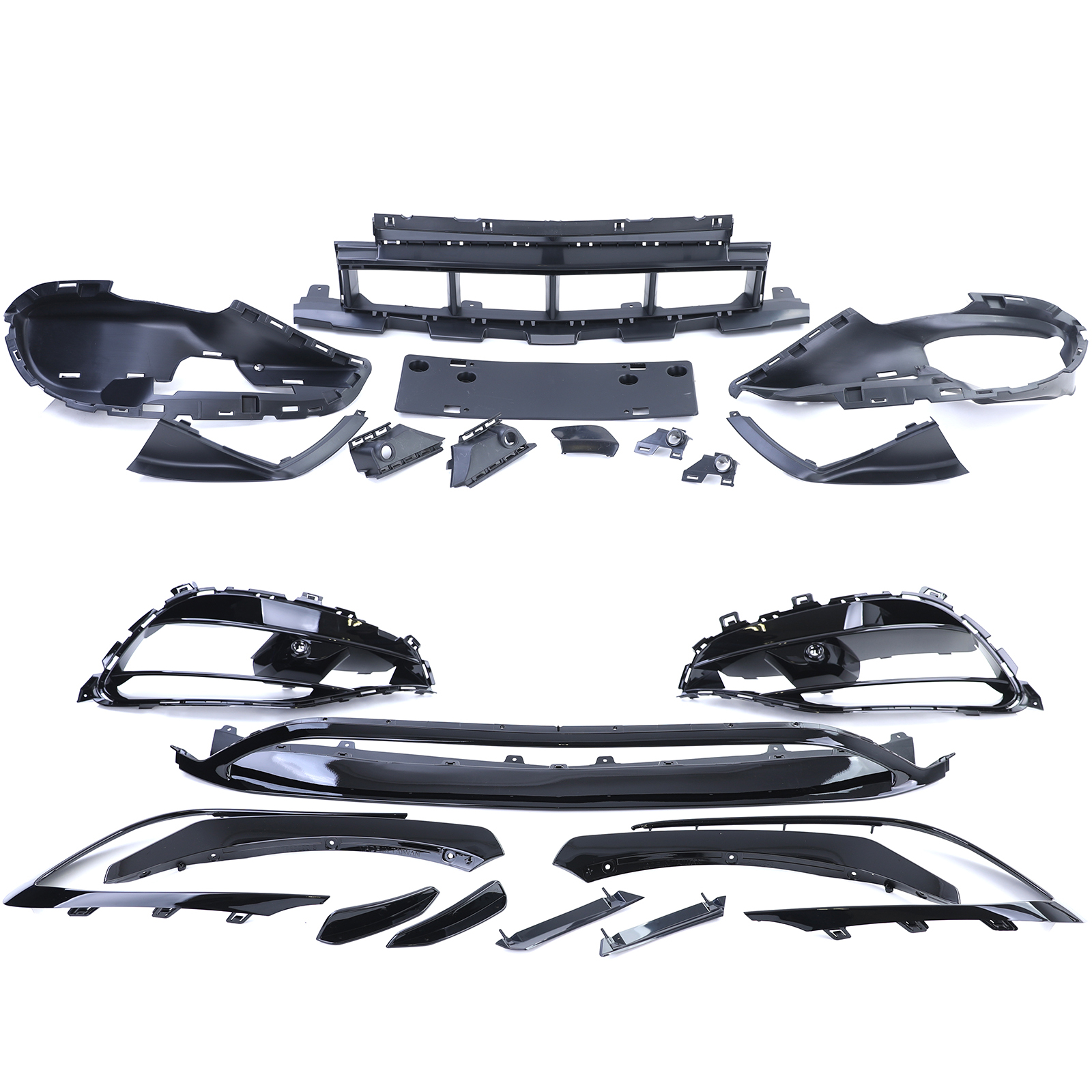 Voorbumper Mercedes CLA A45 AMG facelift look 14-19