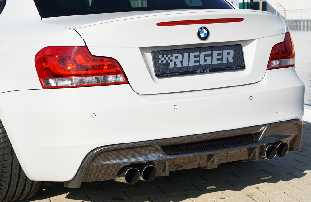 Achterbumper M Stijl BMW 1 serie Rieger