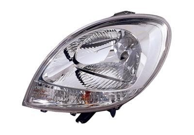 koplamp, Valeo, H4, wit knipperlicht, elektr verstelb, rechts Re