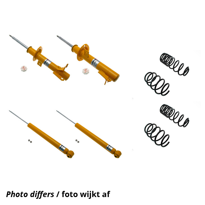 KONI Sport Kit  Mercedes C-Klasse (W204) Sedan (excl. AAC/Luchtvering/HD-onderstel/4-Matic) 2007-2013 - 30/30mm - VA-Last -1020kg (1140-0761)