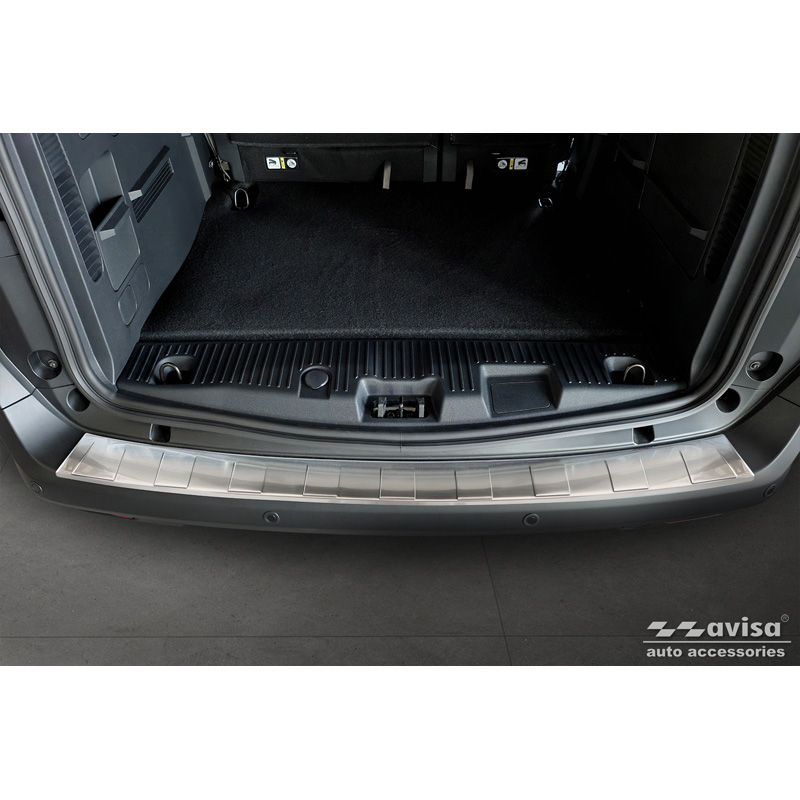 RVS Achterbumperprotector  Ford Tourneo Courier II / Transit Courier II 2023- 'Ribs'