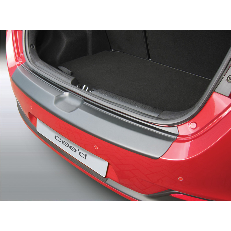 ABS Achterbumper beschermlijst  Kia Cee'd 5 deurs 2012-2015 Zwart