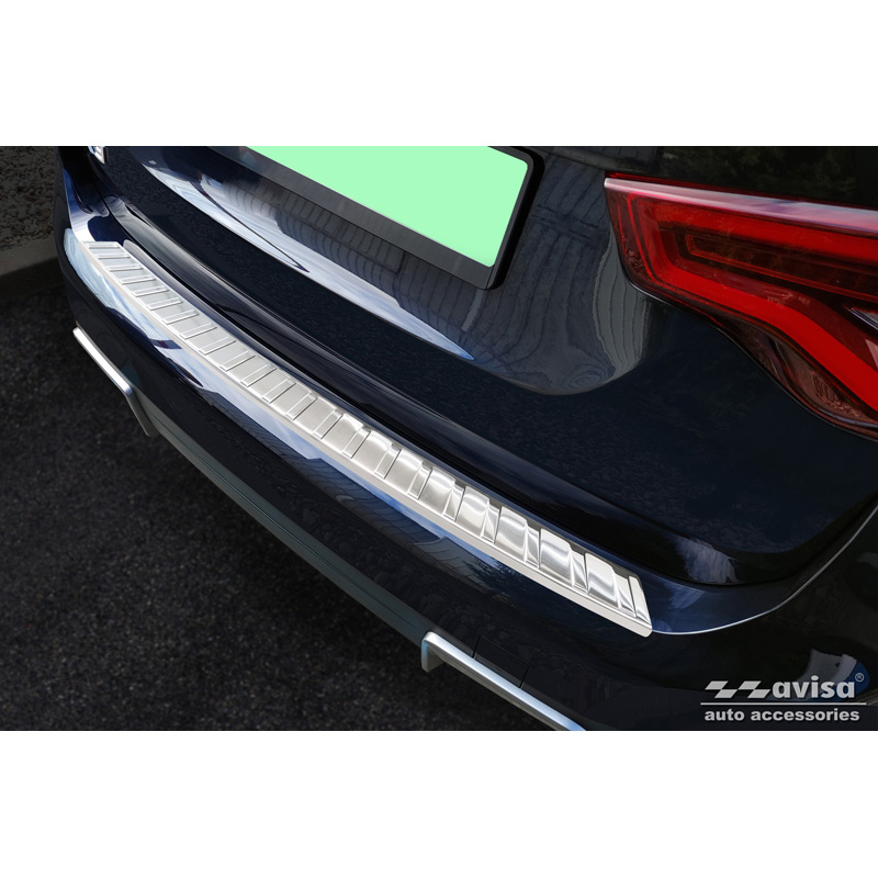RVS Achterbumperprotector  BMW iX3 (G08) 2020- 'Ribs'