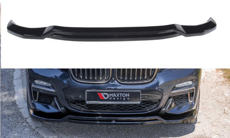 Voorspoiler BMW X4 M-Pack G02 Glanzend Zwart