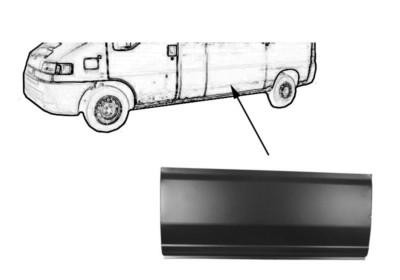 zijpaneel, lange wielbsis, links Peugeot Boxer, 2002-2006